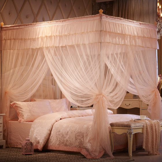 Mosquito net three-door princess-style floor-standing bracket encrypted thickened 1.5 palace 1.8m1.2m bed for double household
Mosquito net three-door princess-style floor-standing bracket encrypted thickened 1.5 palace 1.8m1.2m bed for double household