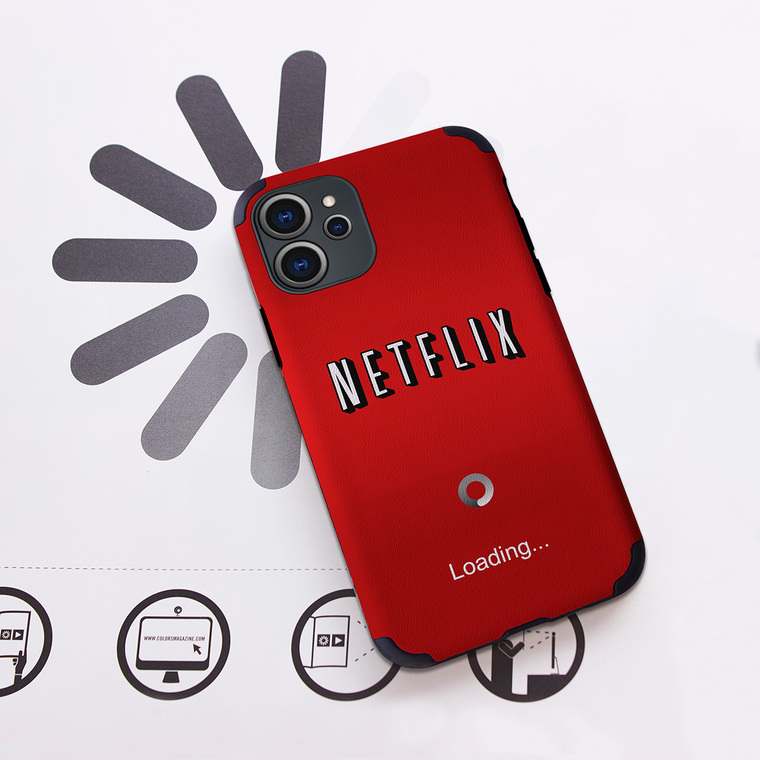 Netflix Loading New Tough Shockproof 15, 14, 13, 12 iPhone Case