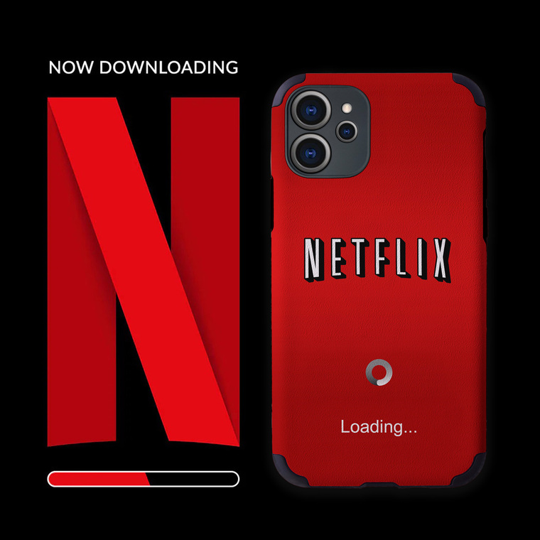 Netflix Loading New Tough Shockproof 15, 14, 13, 12 iPhone Case