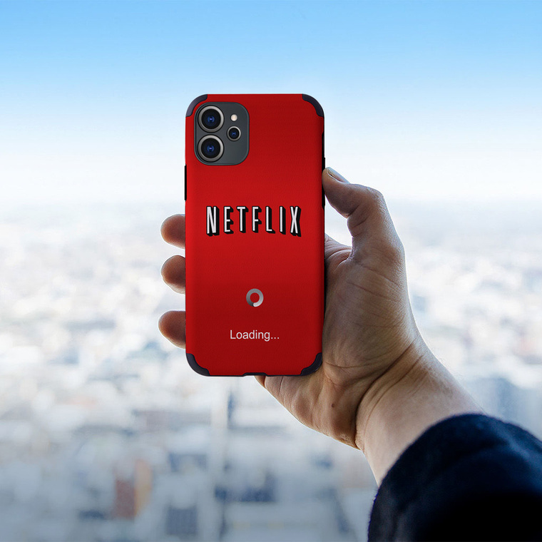 Netflix Loading New Tough Shockproof 15, 14, 13, 12 iPhone Case