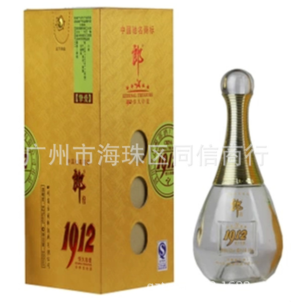 批发白酒 郎酒 1912恒久珍爱 挚爱版 52度浓香型白酒500ml 正品