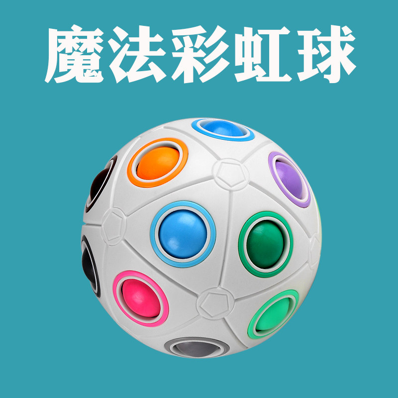 Cubo Rubik Alien Arcoíris Mágico de Cultura Demoníaca, Juguete Puzzle