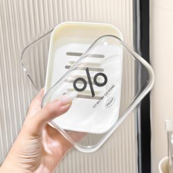 Soap Draining Box, Soap Holder, 2025 New Model, High Aesthetic Value for Bathroom, with Lid, Tray, Creative Laundry Soap Storage Box Soap Draining Box, Soap Holder, 2025 New Model, High Aesthetic Value for Bathroom, with Lid, Tray, Creative Laundry Soap Storage Box