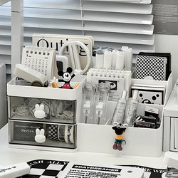 Desktop Storage Box, Student Stationery, Multi-Functional Drawer-Type Storage Rack, Large-Capacity Organizing Box on the Desk Desktop Storage Box, Student Stationery, Multi-Functional Drawer-Type Storage Rack, Large-Capacity Organizing Box on the Desk