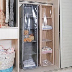 Clothing Dust-Proof Storage Hanging Bag, Household Fabric Hanging Wardrobe Closet Clothes Organizer, Dormitory Storage Bag Clothing Dust-Proof Storage Hanging Bag, Household Fabric Hanging Wardrobe Closet Clothes Organizer, Dormitory Storage Bag