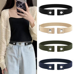 Lazy Belt for Women, Waist Tightening Tool, Men's Belt, Versatile Elastic Belt, Stretchy Military Training Accessory, New Model Lazy Belt for Women, Waist Tightening Tool, Men's Belt, Versatile Elastic Belt, Stretchy Military Training Accessory, New Model