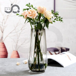 Simple and Creative Light Luxury Nordic Glass Vase Transparent Lucky Bamboo Lily Table Decoration Flowers Roses Large Size Simple and Creative Light Luxury Nordic Glass Vase Transparent Lucky Bamboo Lily Table Decoration Flowers Roses Large Size