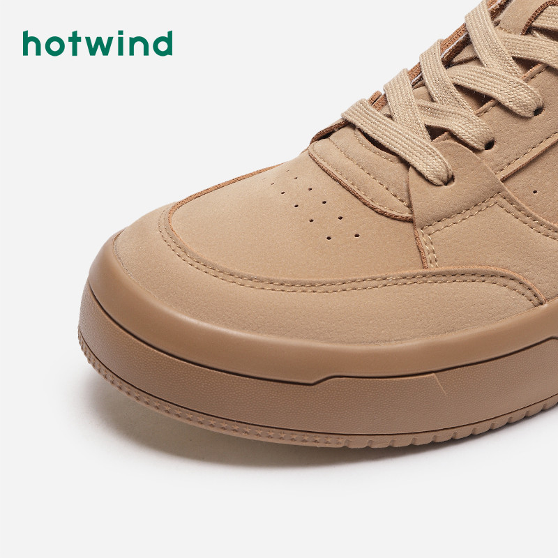 Hotwind Men's High Top Sneakers Spring 2024 Fashion
