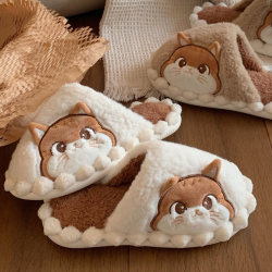 Soft and Cute Home Warm Cartoon Cotton Slippers Soft and Cute Home Warm Cartoon Cotton Slippers