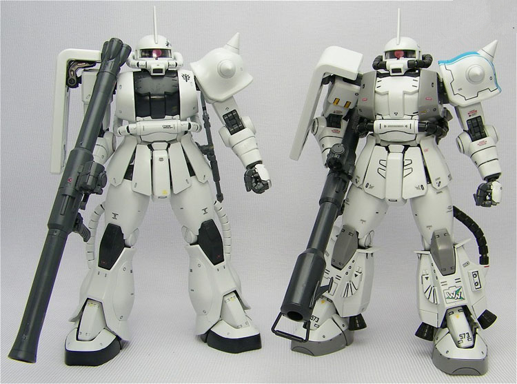 【60.00元】高高 mg 1/100 022 重力战线 白色食人魔扎古