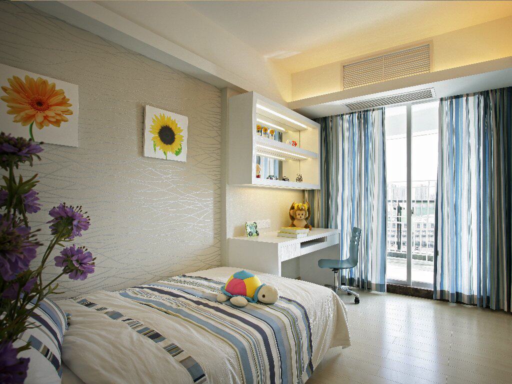 两室一厅装修效果图 小户型装修设计图 二居室家装修设计效果图片 21