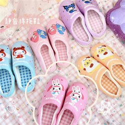 Cute big-eared dog half-packed outdoor shoes Cute big-eared dog half-packed outdoor shoes