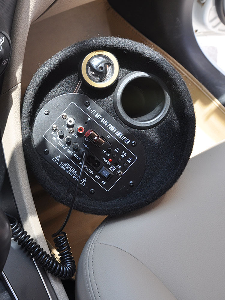 Veyron 6インチ アクティブカーサブウーファーに乗る - 75W ワイヤレス