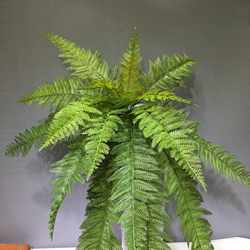 Artificial Plant Persian Grass with 18 Leaves, Long Type, Artificial Fern for Landscaping, Green Plant Decoration, Window Display, Engineering Fern Leaves Artificial Plant Persian Grass with 18 Leaves, Long Type, Artificial Fern for Landscaping, Green Plant Decoration, Window Display, Engineering Fern Leaves