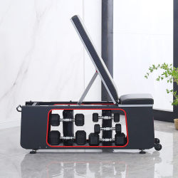 Storage dumbbell stool adjustable fitness home retractable sit-ups dumbbell kettlebell multifunctional dumbbell stool Storage dumbbell stool adjustable fitness home retractable sit-ups dumbbell kettlebell multifunctional dumbbell stool