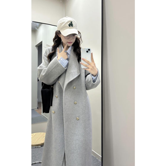 High-end wool coat for women 2024 autumn and winter new wool coat small Korean lazy style mid-length
High-end wool coat for women 2024 autumn and winter new wool coat small Korean lazy style mid-length