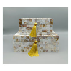 Creative new product mosaic jewelry storage box shell Nordic model house decoration modern home storage ornaments Creative new product mosaic jewelry storage box shell Nordic model house decoration modern home storage ornaments