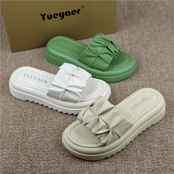 Yueyaer counter genuine 2025 new women's shoes thick-soled sandals for women wearing flip-flops on the outside women's beach shoes for women
Yueyaer counter genuine 2025 new women's shoes thick-soled sandals for women wearing flip-flops on the outside women's beach shoes for women