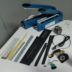 Blue Hand Pressure Sealing Machine Accessories Heating Strip High Temperature Resistant Cloth Heating Wire Plastic Sealing Machine Hand Pressure Accessories Blue Hand Pressure Sealing Machine Accessories Heating Strip High Temperature Resistant Cloth Heating Wire Plastic Sealing Machine Hand Pressure Accessories