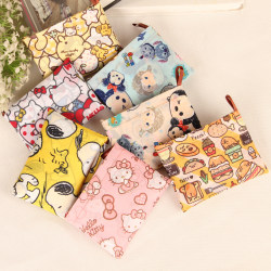 Cartoon Foldable Portable Oxford Cloth Simple Cute Large Supermarket Eco-Friendly Shopping Bag Shoulder Tote Bag Cartoon Foldable Portable Oxford Cloth Simple Cute Large Supermarket Eco-Friendly Shopping Bag Shoulder Tote Bag