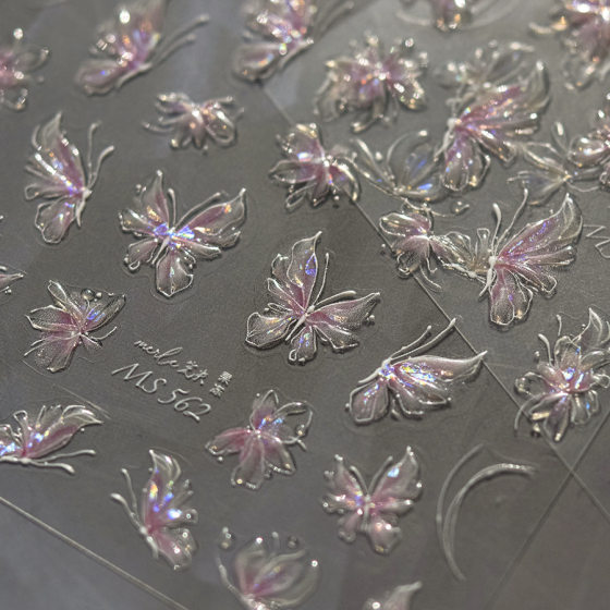 Pink jelly butterfly three-dimensional nail sticker mobile phone computer tablet stationery pen holder camera decoration sticker
Pink jelly butterfly three-dimensional nail sticker mobile phone computer tablet stationery pen holder camera decoration sticker