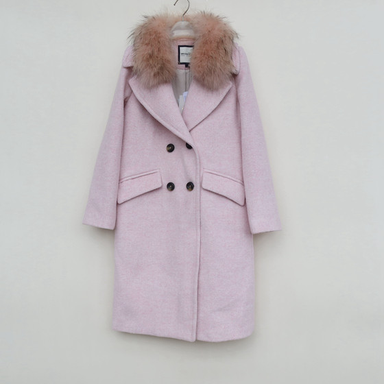 Authentic Eggtaote counter for women's mid-length sweet and comfortable wool wool coat coat 6F4128 pink
Authentic Eggtaote counter for women's mid-length sweet and comfortable wool wool coat coat 6F4128 pink