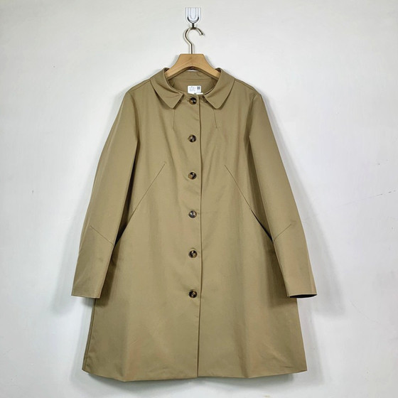 Yun 韫 2024 spring new women's lapel single -breasted long -sleeved commute mid -length women's trench coat 3338
Yun 韫 2024 spring new women's lapel single -breasted long -sleeved commute mid -length women's trench coat 3338