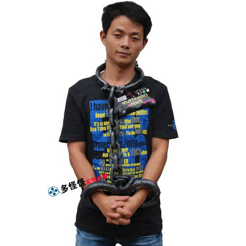 прикол 万圣节化妆舞会用品 派对聚会游戏表演道具 塑料头铐手铐脚铐 прикол 万圣节化妆舞会用品 派对聚会游戏表演道具 塑料头铐手铐脚铐