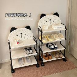 Simple Shoe Rack for Home Entrance, 2025 New Model, Multi-Layer Shoe Cabinet for Children's Dormitory Entrance, High Aesthetic Storage Solution Simple Shoe Rack for Home Entrance, 2025 New Model, Multi-Layer Shoe Cabinet for Children's Dormitory Entrance, High Aesthetic Storage Solution