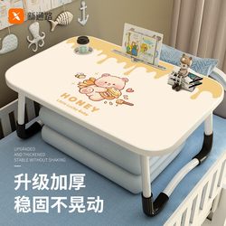 Foldable bed small table simple dormitory student writing bed desk study small table bracket home bedroom Foldable bed small table simple dormitory student writing bed desk study small table bracket home bedroom