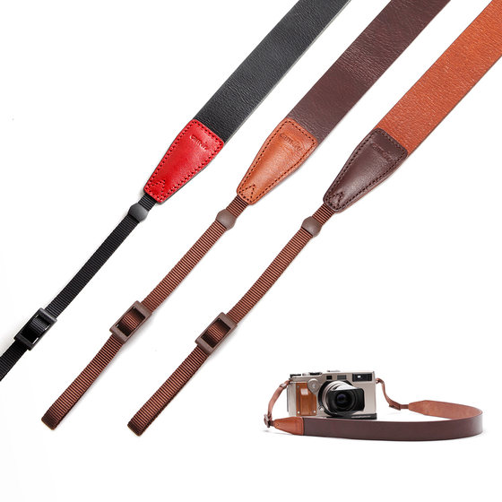 cam-in Italian original vegetable tanned cowhide camera strap genuine leather shoulder strap universal interface CS226
cam-in Italian original vegetable tanned cowhide camera strap genuine leather shoulder strap universal interface CS226