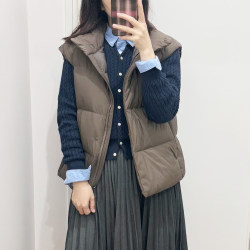 New winter women's down vest soft cloud feel warm vest stand collar down vest jacket 469900 New winter women's down vest soft cloud feel warm vest stand collar down vest jacket 469900