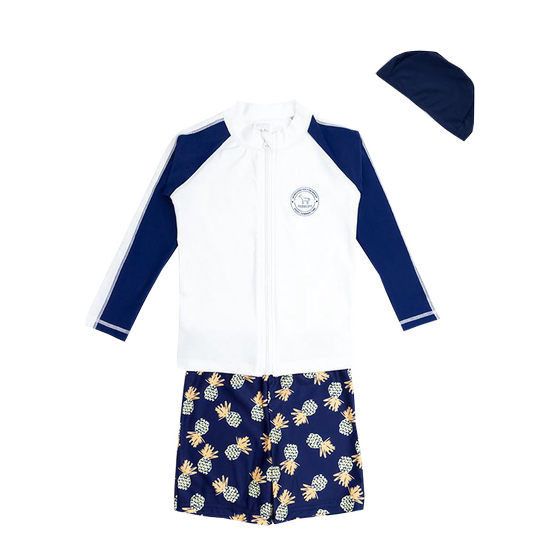 The new children's swimsuit boys split sunscreen and dry fast dry middle child student zipper boy cartoon cute swimsuit clothing
The new children's swimsuit boys split sunscreen and dry fast dry middle child student zipper boy cartoon cute swimsuit clothing