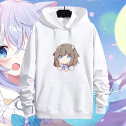 Casual, versatile, loose and customizable trendy hooded sweatshirt Casual, versatile, loose and customizable trendy hooded sweatshirt