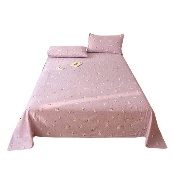 Class A full cotton double layer yarn sheet single piece 100 pure cotton small fresh thickened dormitory single bedding household bedding
Class A full cotton double layer yarn sheet single piece 100 pure cotton small fresh thickened dormitory single bedding household bedding