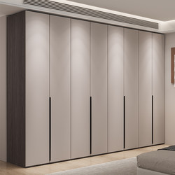 Modern Minimalist Wardrobe with a Single Door Reaching to the Ceiling, 60cm Deep, for Home Bedroom Use, High-End Closet Modern Minimalist Wardrobe with a Single Door Reaching to the Ceiling, 60cm Deep, for Home Bedroom Use, High-End Closet