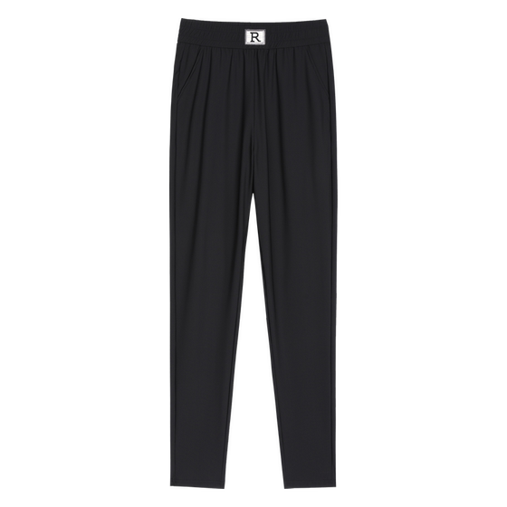 Ice silk pants for women in summer thin 2025 new quick-drying sports mother pants casual small nine-point guard pants summer Ice silk pants for women in summer thin 2025 new quick-drying sports mother pants casual small nine-point guard pants summer