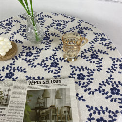 Ins style dark blue plum blossom vine outing background cloth Ins style dark blue plum blossom vine outing background cloth