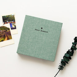 Polaroid-Style Fresh Photo Album 3inch 4inch Cloth-Covered Photo Album with Pockets, Photo Album for Mini Photo Paper, Universal Polaroid-Style Fresh Photo Album 3inch 4inch Cloth-Covered Photo Album with Pockets, Photo Album for Mini Photo Paper, Universal