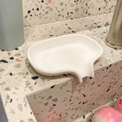 Drainable Silicone Soap Dish, Drainage-Type Washbasin Soap Holder, Household Bathroom Soap Rack, Drainage Storage Soap Dish Drainable Silicone Soap Dish, Drainage-Type Washbasin Soap Holder, Household Bathroom Soap Rack, Drainage Storage Soap Dish