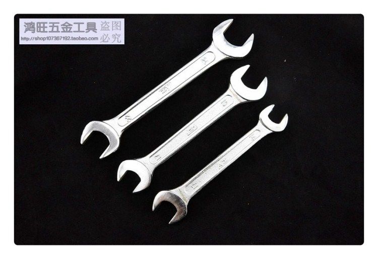 开口扳手 呆扳手 两双头呆扳手 8-10-12-14-17-19-22-24-27-30-32 9