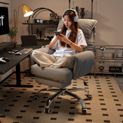 Computer Chair, Comfortable Office Chair, Dormitory Chair for Long Sitting, Gaming Sofa Chair, Home Bedroom Reclining Leisure Chair with Backrest, Swivel Chair Computer Chair, Comfortable Office Chair, Dormitory Chair for Long Sitting, Gaming Sofa Chair, Home Bedroom Reclining Leisure Chair with Backrest, Swivel Chair