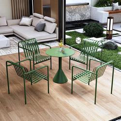 Outdoor Table and Chair Set, Creative Garden Homestay, Open-Air Courtyard, Sales Office, Leisure Cafe, Milk Tea Shop, Backrest Chair Outdoor Table and Chair Set, Creative Garden Homestay, Open-Air Courtyard, Sales Office, Leisure Cafe, Milk Tea Shop, Backrest Chair