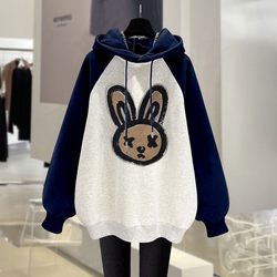 Color block graffiti hooded sweatshirt SMZY/Shangmeijism Color block graffiti hooded sweatshirt SMZY/Shangmeijism