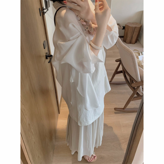 6.7 Endless Summer in the South of the City~Wear Wherever You Go Large Lapel Shirt Tennis Breathable Cardigan
6.7 Endless Summer in the South of the City~Wear Wherever You Go Large Lapel Shirt Tennis Breathable Cardigan