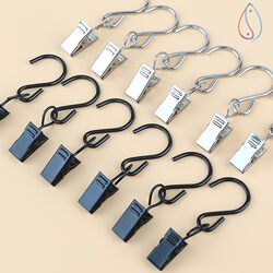 Curtain Clips, Hooks, Strong Hanging Buckles, Rust-Proof Hooks, All-Metal Curtain Rings, Curtain Buckles, Fabric Buckles, Full Rings Curtain Clips, Hooks, Strong Hanging Buckles, Rust-Proof Hooks, All-Metal Curtain Rings, Curtain Buckles, Fabric Buckles, Full Rings