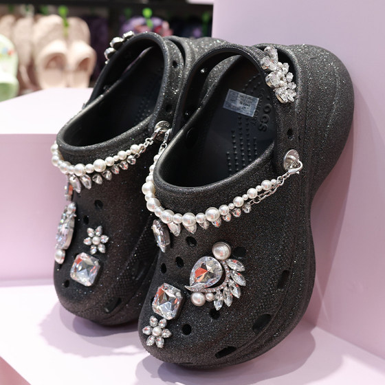 Crocs women's shoes Karochi hole shoes whale dinner oath thick sole with diamond shining beach women's shoes 211978
Crocs women's shoes Karochi hole shoes whale dinner oath thick sole with diamond shining beach women's shoes 211978