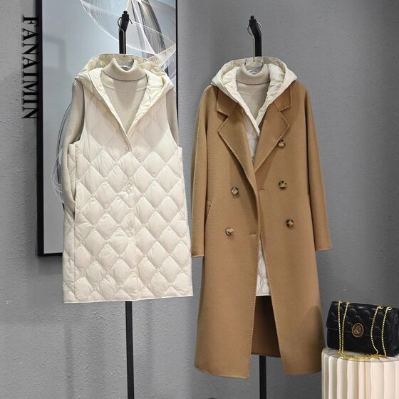 Lightweight diamond-clad cotton-capped vest for women with mid-length winter coat down cotton inner liner ~ Shopping mall clearance
Lightweight diamond-clad cotton-capped vest for women with mid-length winter coat down cotton inner liner ~ Shopping mall clearance