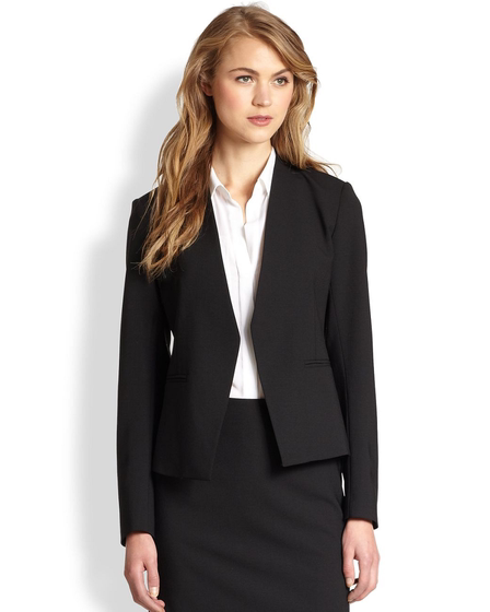 Shaoxing Meidai Theory LANAI Wool Buttonless Small Suit G011112R
Shaoxing Meidai Theory LANAI Wool Buttonless Small Suit G011112R