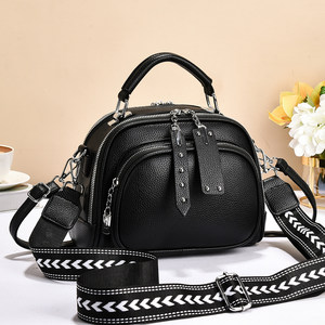 Casual crossbody bag for women 2025 new portable small bag for women multi-layered soft leather round bag for women single shoulder small bag 
Casual crossbody bag for women 2025 new portable small bag for women multi-layered soft leather round bag for women single shoulder small bag